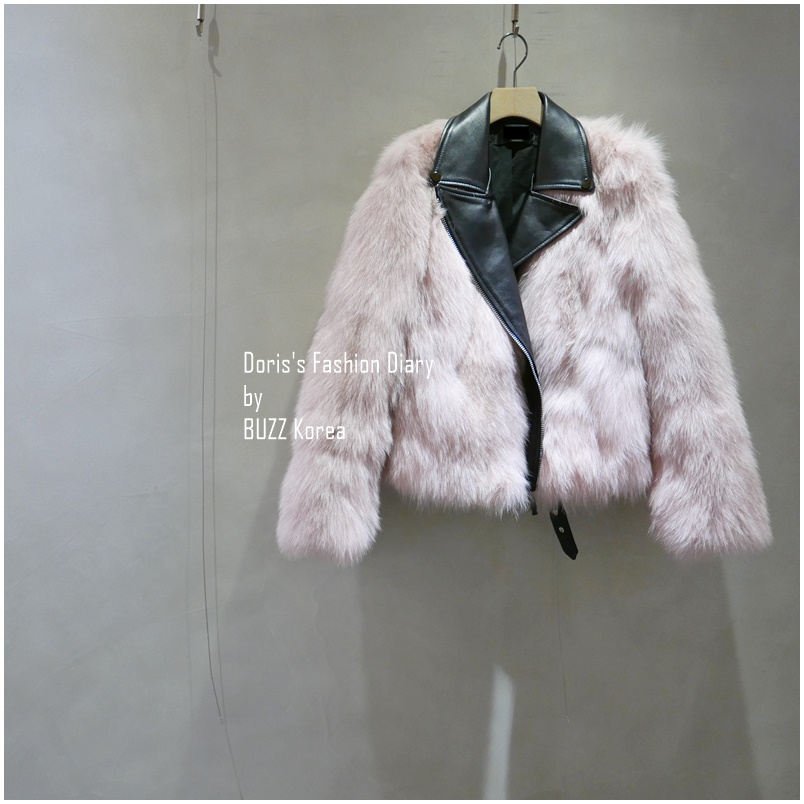 ♣ 粉紅毛毛皮夾克外套 (不二價) 